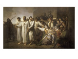 Le dévouement patriotique des six Bourgeois de Calais en 1342