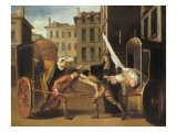 Les Deux carrosses (scène de la comédie 