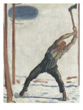 Le bûcheron (der Holzfäller)