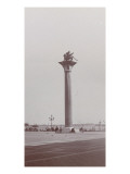Venise  colonne du Lion de saint Marc sur la Piazzetta