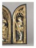 Triptyque de la Trinité  provenant de la clôture d'Augerolles