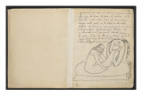 Page blanche non numérotée et Texte en langue française avec une illustration Mahori