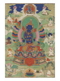 Vajradhara entouré de mahâsiddha