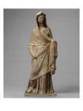 Femme drapée voilée