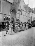 Fête du vin à Beaune 18 octobre 1925