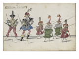Album ; Ballet de la Douairière de Billebahaut et Ballet des fées des forêts de Saint Germain
