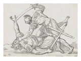 Album : Martyre d'un saint d'après Pier Francesco Mola ; Adam et Eve d'après Michel-Ange