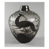 Vase aux cerf et biches