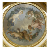 Plafond de la salle du Conseil à Fontainebleau