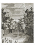 Recueil des "Plans  Profils et Elévations du Château de Versailles" : planche 46 (2) : vue du