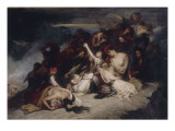 Les Femmes souliotes  voyant leurs maris défaits par les troupes d'Ali  pacha de Janina  décident