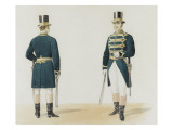 Piqueur d'Aumont des écuries impériales: vingt aquarelles représentant des 