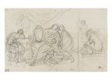 Album : La mort d'Adonis d'après Rubens ; Agrippine pleurant sur l'urne funéraire de son époux