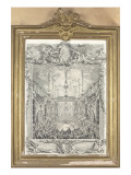 Décoration du bal paré donné par le roi le 24 février 1745  à l'occasion du mariage du dauphin 