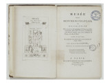 Musée  Monuments Français  tome 3  16e siècpar Alexandre Lenoir: page de titre et planche 89