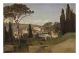 Vue d'une villa romaine