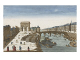 View from the Bridge Tournelle and Door St Bernard