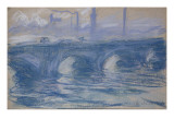 Le pont de Waterloo à Londres