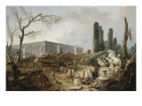 Vue du Bosquet des "Bains d'Apollon"
