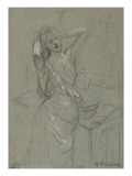 Femme à sa toilette