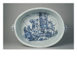 Vasque; the Bear Hunt; Monochrome Blue and Manganese