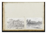 Album : Les jardins Farnèse vus du Forum ; la pyramide de Cestius et le mur Aurélien