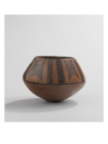 Vase caréné à décor de quadrillage et bouquetins stylisés