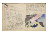 Album Ancien culte Mahori : Texte Français et Tahitien et illustation Mahori ; Femme nue et