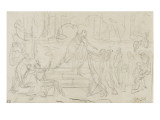 Album : La mort d'Adonis d'après Rubens ; Agrippine pleurant sur l'urne funéraire de son époux