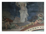La Résurrection de Jésus Christ  troisième travée côté droit de la nef de l'église