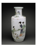 Vase à décor de personnage