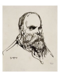Verlaine ou tête d'homme barbu