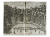 Recueil des "Plans  Profils et Elévations du Château de Versailles" : planche 36 : vue