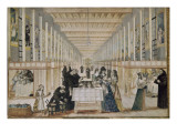 Visite d'Anne d'Autriche à l'hôpital de la Charité