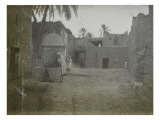 Vue d'une rue à Biskra