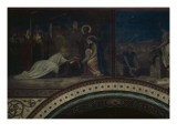 L'Adoration des Mages  troisième travée du côté gauche de la nef de l'église