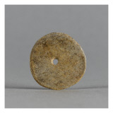 Rondelle perforée et gravée