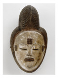 Masque blanc de la belle jeune fille Mukuyi