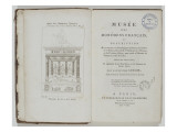 Musée des Monuments Français tome 2  monuments du 14e et 15e siècle par Alexandre Lenoir: page de