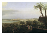 Vue de la rade d'Antibes