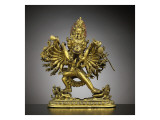 Vajrabhairava  aspect du gardien de la loi Yamantaka