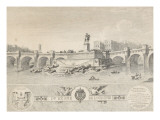 Vue du pont Neuf  à Paris