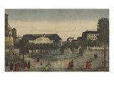 Vue du château d'eau prise du Canal Saint Martin