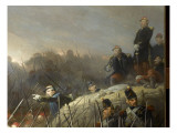 Episode du siège de Sébastopol pendant la guerre de Crimée en 1855  gorge de Malakoff
