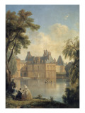 Vue de la cour de la Fontaine