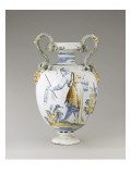 Vase avec les figures de Moïse et David