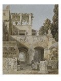 Vue d'une maison romaine