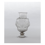 Vase sur pied à mufles de lion