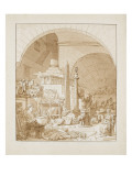 Vivant-Denon travaillant dans la salle de Diane au Louvre