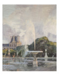 Jet d'eau aux Tuileries